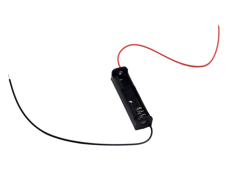 LAMPVPATH (Pack of 12) Single AAA Battery Holder, 1 X 1.5V AAA Battery Holder, AAA Battery Holder with Leads Wires - Image 4